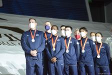 В Баку прошла церемония награждения победителей ЧМ в командном многоборье (ФОТО)
