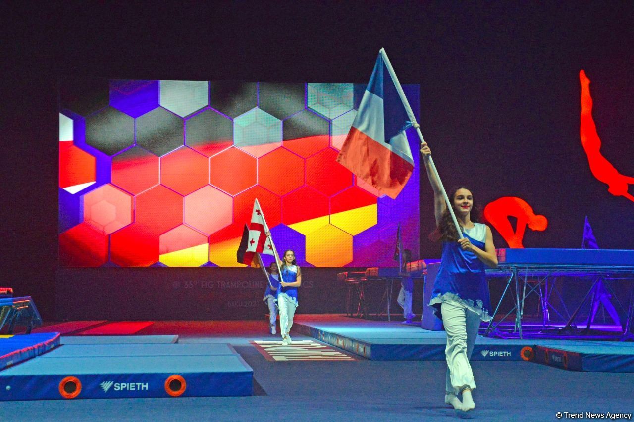 Bakıda Batut Gimnastikası və Tamblinq üzrə 35-ci Dünya Çempionatının bağlanış mərasimi keçirilib (FOTO)