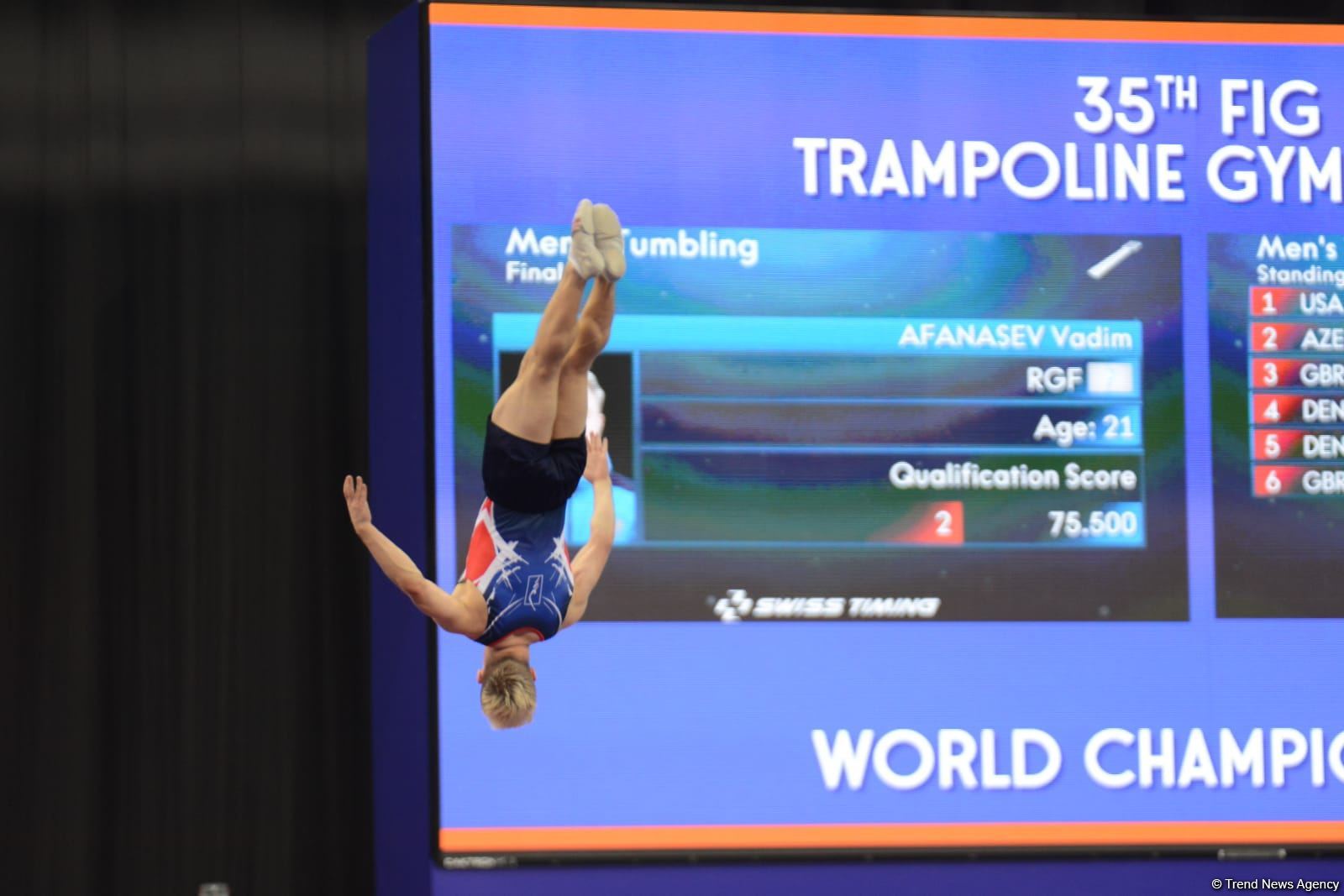 Final day of 35th FIG Trampoline Gymnastics World Championships starts in Baku (PHOTO)