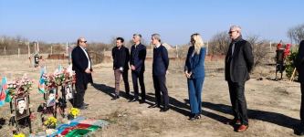 Посол Франции в Азербайджане посетил Агдам (ФОТО)
