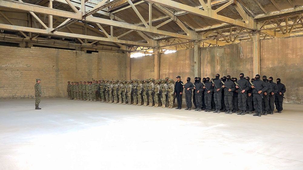 Əlahiddə Ümumqoşun Orduda xüsusi təyinatlıların taktiki-xüsusi təlimi keçirilib (FOTO/VİDEO)