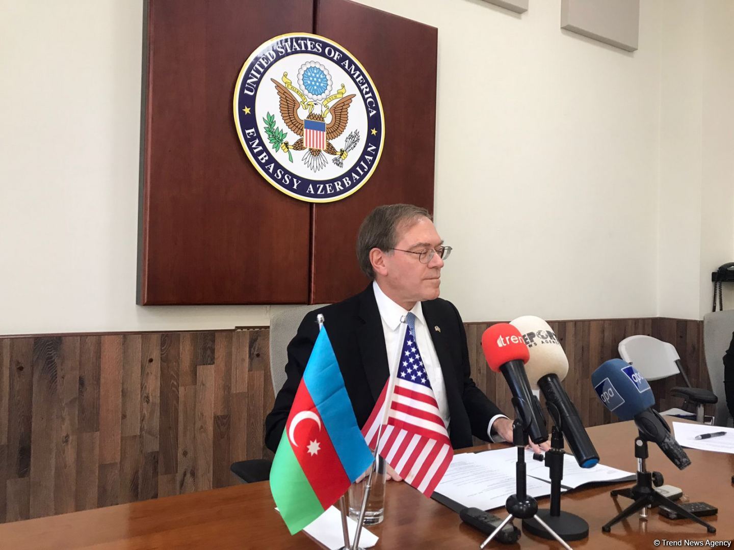 США рады снижению напряженности в отношениях между Ираном и Азербайджаном – посол