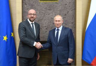 European Council's head, Russian president discuss normalization of Armenian-Azerbaijani relations