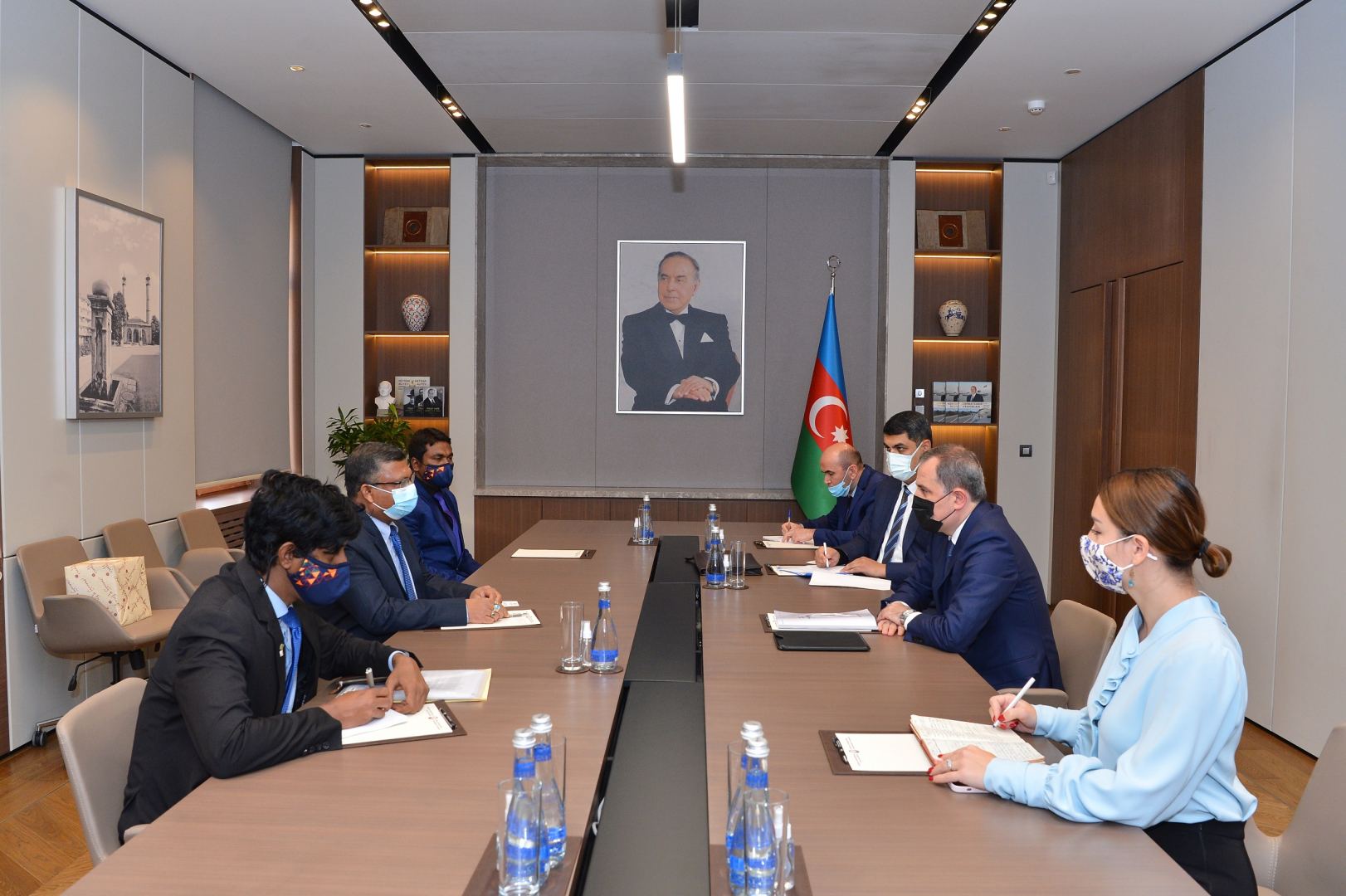 Джейхун Байрамов встретился с новоназначенным послом Бангладеш (ФОТО)