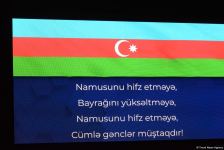 В Баку состоялась торжественная церемония открытия Всемирных соревнований среди возрастных групп по прыжкам на батуте и тамблингу (ФОТО)