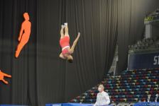 First day of 28th FIG Trampoline Gymnastics World Age Group Competition kicks off in Baku (PHOTO)