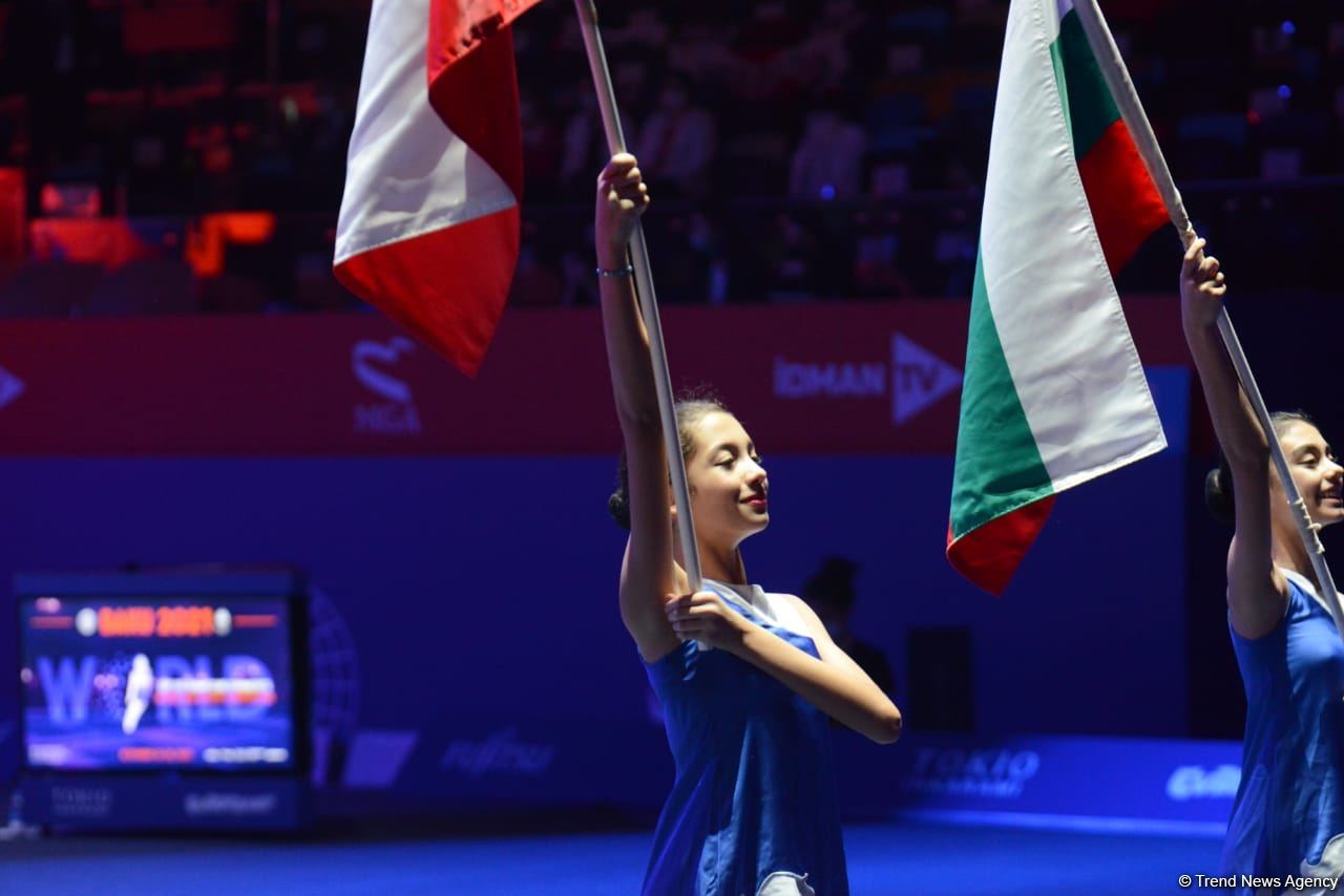 Baku hosts opening ceremony of 28th FIG Trampoline Gymnastics World Age Group Competition (PHOTOS)