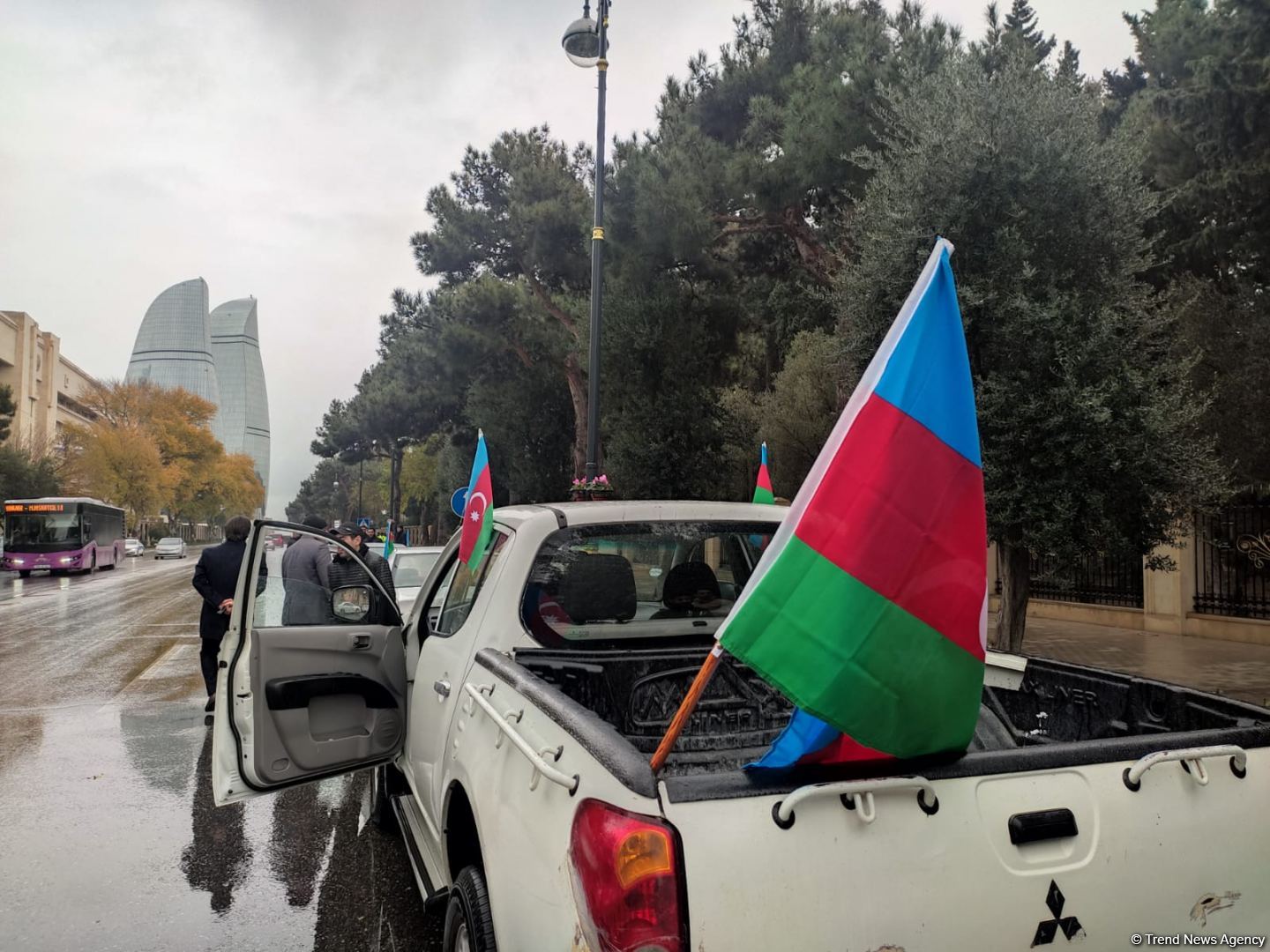 Baku holds victory rally with participation of veterans of Second Karabakh War (PHOTO)