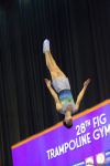 Отличная подготовка и сложные элементы - Лучшие моменты второго дня Всемирных соревнований среди возрастных групп по прыжкам на батуте и тамблингу в Баку (ФОТО)