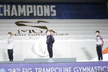 Baku holds award ceremony of winners of second day of 28th FIG Trampoline Gymnastics World Age Group Competitions (PHOTO) - Gallery Thumbnail