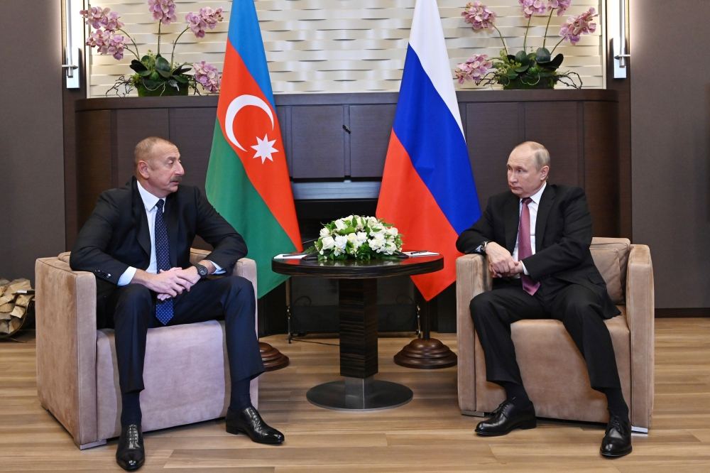 President Ilham Aliyev sends letter to Russian counterpart