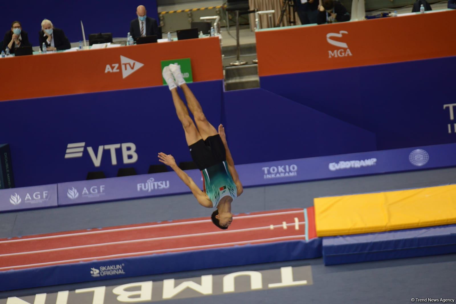 Portuguese gymnast ranks first in individual trampoline at 28th FIG Trampoline Gymnastics World Age Group Competitions in Baku (PHOTO) - Gallery Image