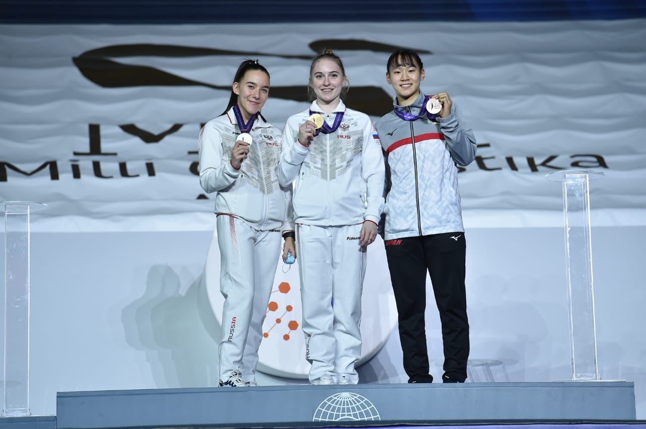 Awarding ceremony third day held as part of 28th FIG Trampoline Gymnastics World Age Group Competitions in Baku (PHOTOS) - Gallery Image