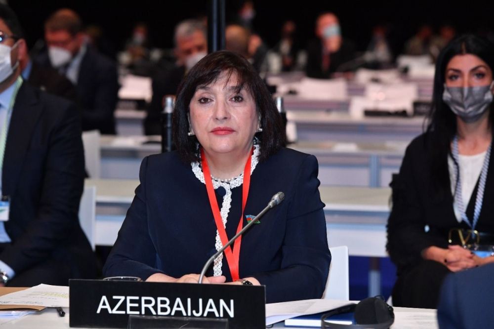 Спикер парламента Азербайджана выступила на 143-й Ассамблее Межпарламентского союза