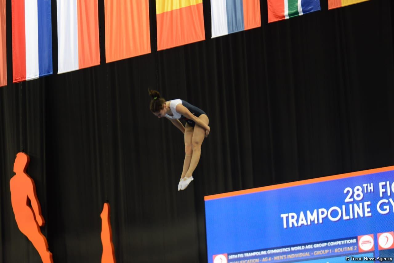 Азербайджанская гимнастка Селджан Магсудова вышла в финал Всемирных соревнований среди возрастных групп