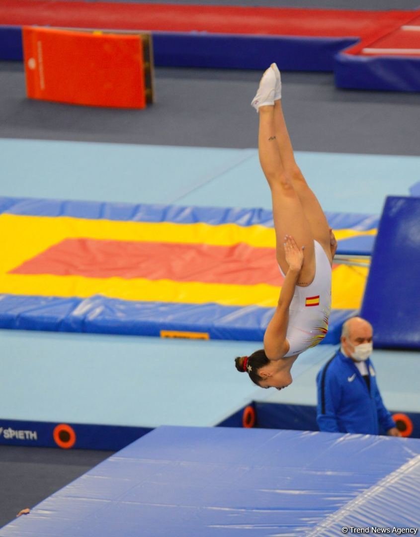 Third day of 28th FIG Trampoline Gymnastics World Age Group Competition kicks off in Baku (PHOTO)