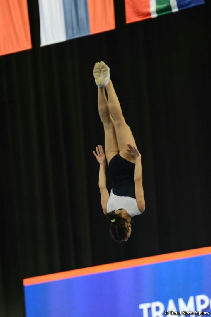 Third day of 28th FIG Trampoline Gymnastics World Age Group Competition kicks off in Baku (PHOTO)