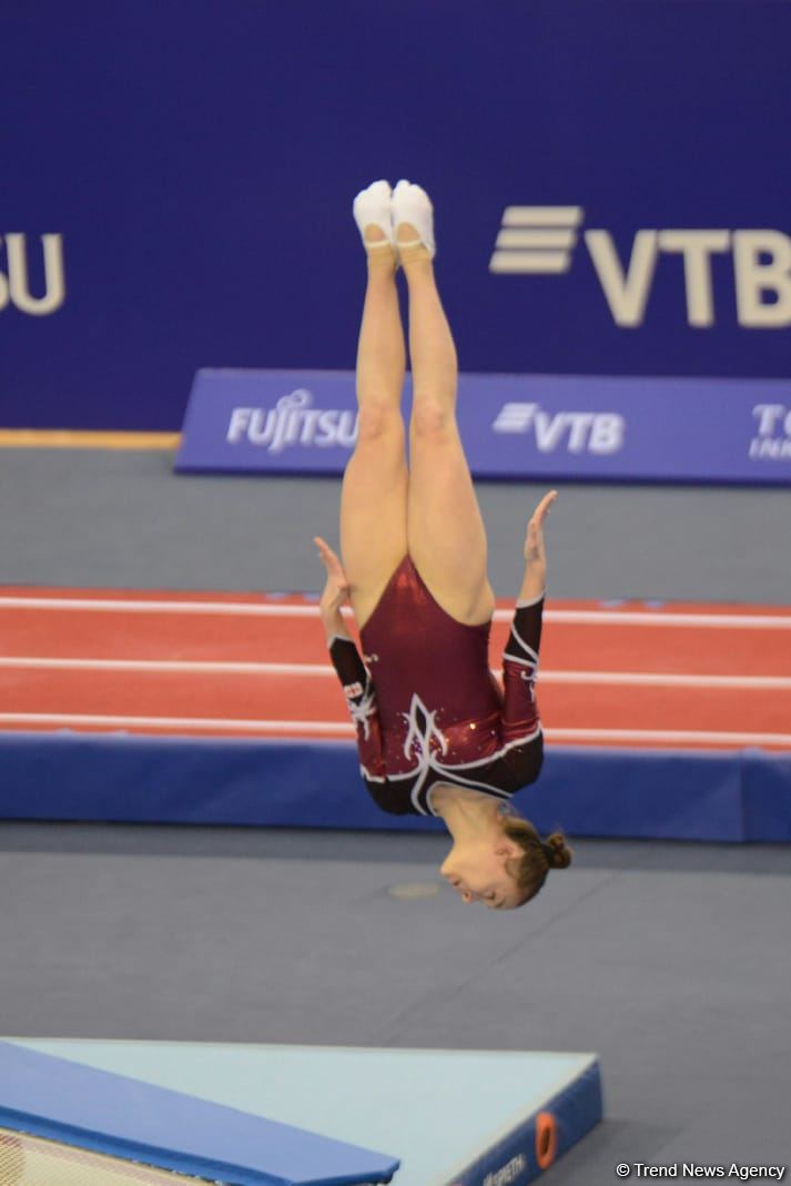 Third day of 28th FIG Trampoline Gymnastics World Age Group Competition kicks off in Baku (PHOTO)