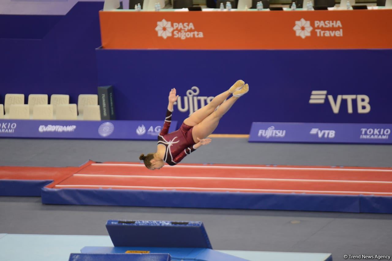Third day of 28th FIG Trampoline Gymnastics World Age Group Competition kicks off in Baku (PHOTO) - Gallery Image