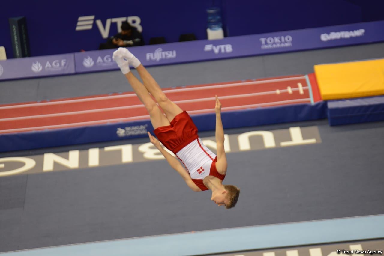 Third day of 28th FIG Trampoline Gymnastics World Age Group Competition kicks off in Baku (PHOTO)