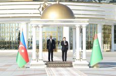 President of Azerbaijan Ilham Aliyev arrives in Turkmenistan for visit (PHOTO/VIDEO)