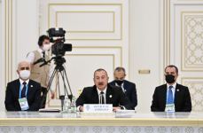 President Ilham Aliyev participating in 15th Summit of Heads of ECO member-states in Turkmenistan (PHOTO/VIDEO)