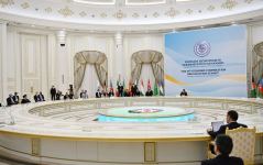 Президент Ильхам Алиев принимает участие в XV саммите Организации экономического сотрудничества в Ашхабаде (ФОТО/ВИДЕО)