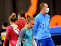Bakıda batut gimnastikası və tamblinq üzrə Dünya Yaş Qrupu Yarışları davam edir (FOTO) - Gallery Thumbnail