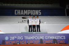 Baku holds awarding ceremony for winners of final day of FIG World Age Group Competitions - Gallery Thumbnail