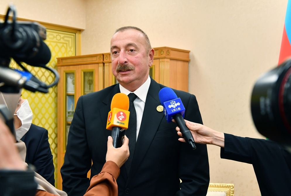 Президент Ильхам Алиев: Мы решили, что отныне ирано-азербайджанские связи будут развиваться по восходящей во всех областях