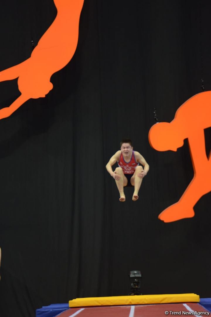 Final day of 28th FIG Trampoline Gymnastics World Age Group Competitions starts at National Gymnastics Arena in Baku (PHOTO)