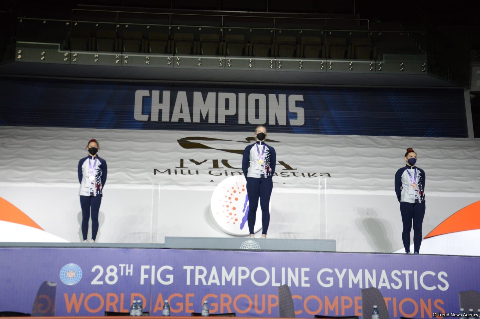 Baku holds awarding ceremony for winners of final day of FIG World Age Group Competitions - Gallery Image