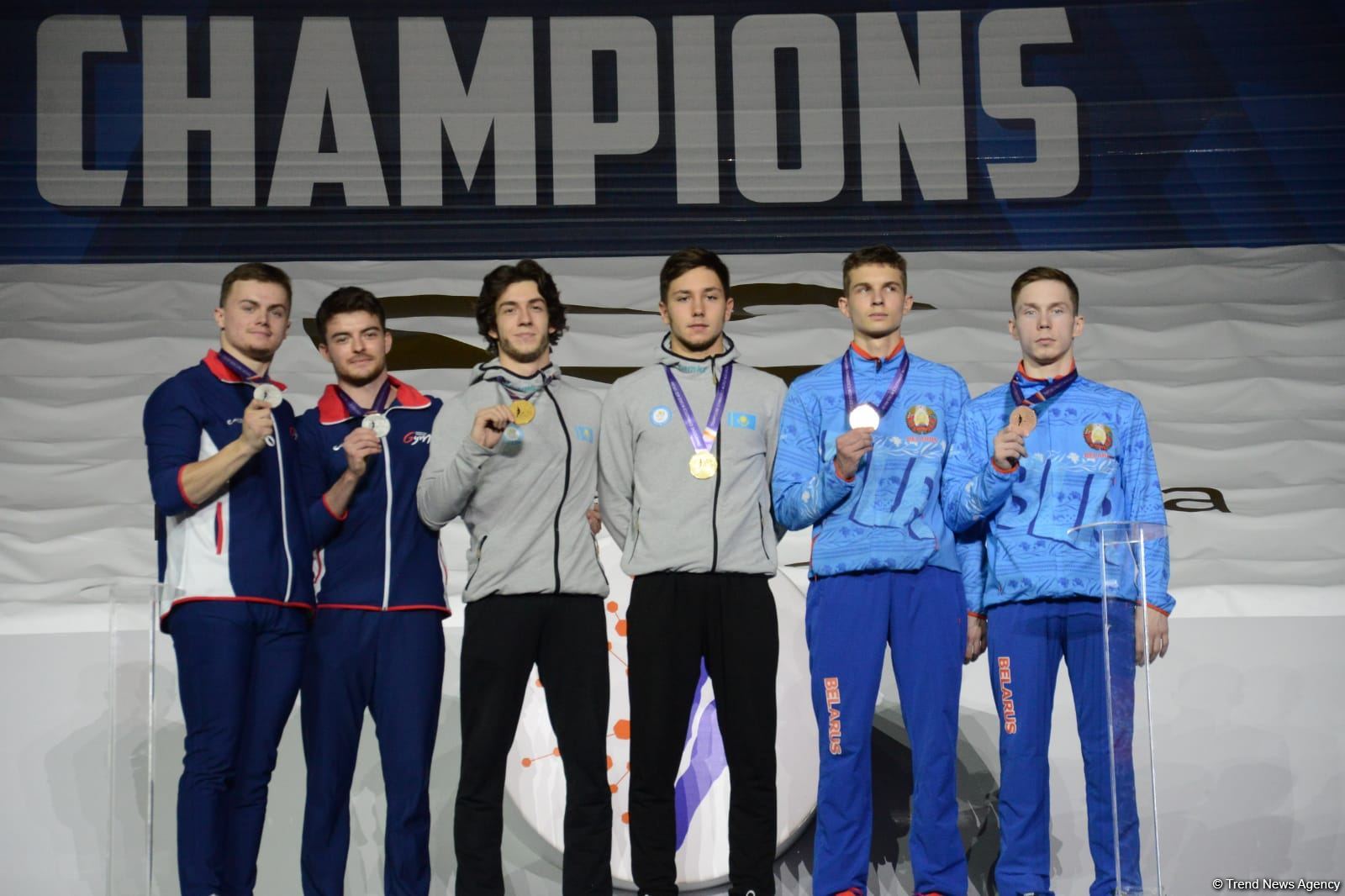 Baku holds awarding ceremony for winners of final day of FIG World Age Group Competitions - Gallery Image