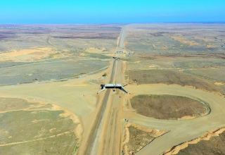 Azerbaijan rapidly continues construction of Barda-Aghdam highway (PHOTO)