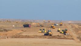Строительство  автомобильной дороги Барда-Агдам продолжается ускоренными темпами (ФОТО) - Gallery Thumbnail