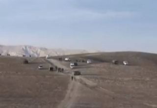 Footage from crash scene of military helicopter of Azerbaijan’s State Fire Service (PHOTO/VIDEO)