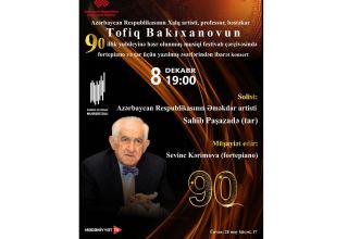 В Баку пройдет музыкальный фестиваль к 90-летию народного артиста Тофига Бакиханова