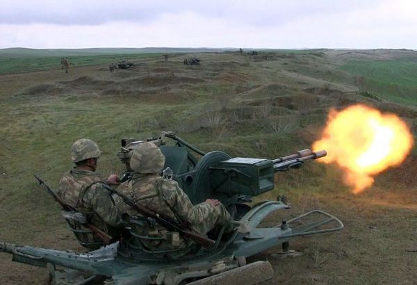 Azerbaijan's air defense units carry out combat firing exercises (VIDEO)
