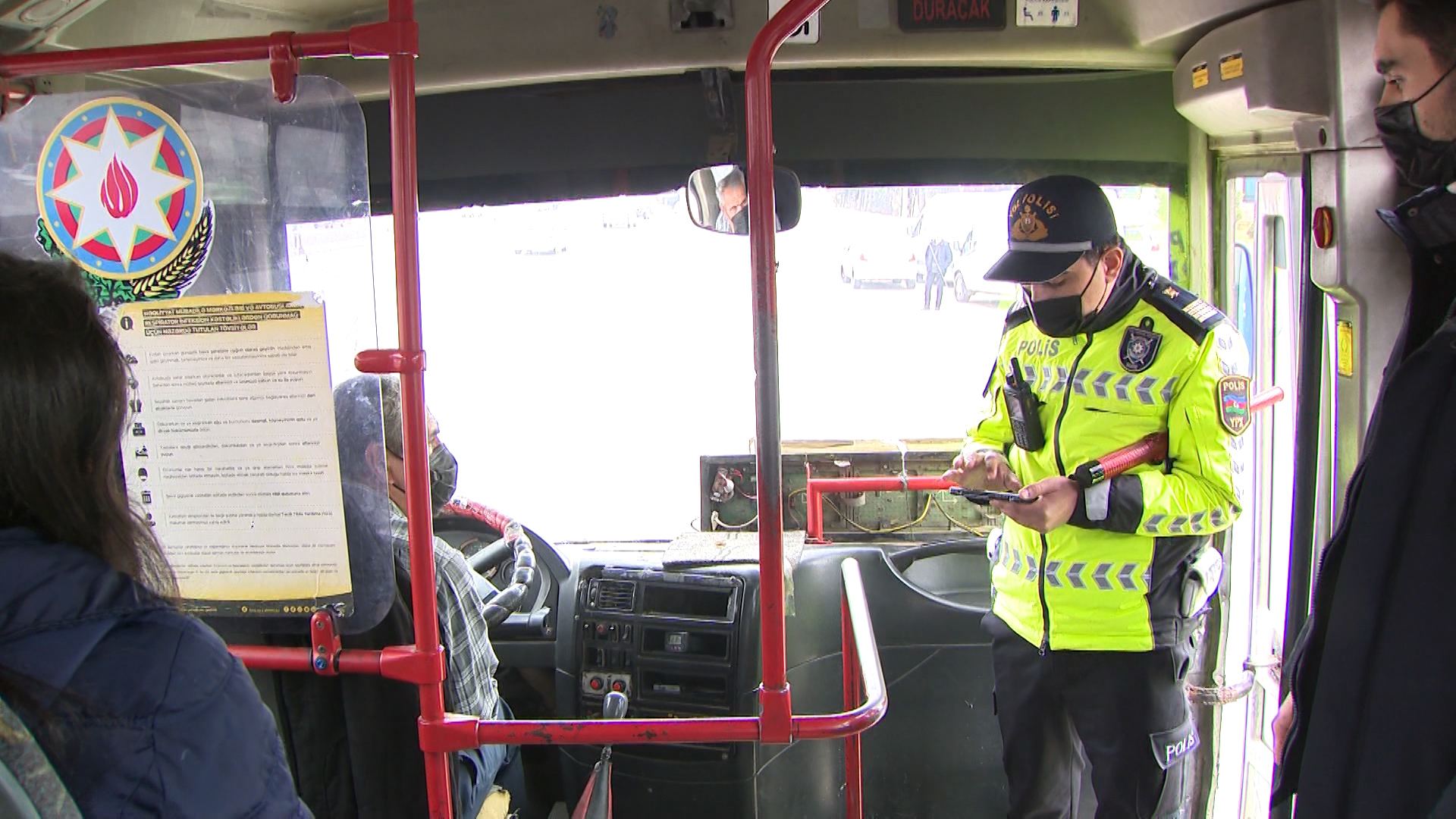 Narkotik təsiri altında avtobus idarə edən 3 sürücü saxlanılıb (FOTO/VİDEO)