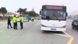 Narkotik təsiri altında avtobus idarə edən 3 sürücü saxlanılıb (FOTO/VİDEO)
