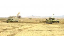 Azerbaijani Artillery Units hold live-fire exercises (PHOTO/VIDEO) - Gallery Thumbnail