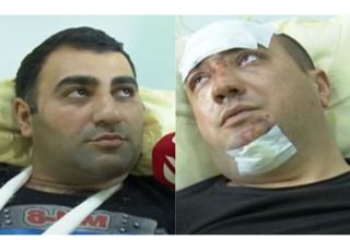 Survivors of military helicopter crash in Azerbaijan talk about incident (VIDEO)