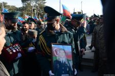 Burial ceremony of Azerbaijani helicopter crash victims held in second Alley of Martyrs (PHOTO/VIDEO) - Gallery Thumbnail