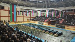 В Баку прошла церемония прощания с военнослужащими, ставшими шехидами при крушении военного вертолета (ФОТО/ВИДЕО) - Gallery Thumbnail