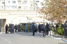 В Баку прошла церемония прощания с военнослужащими, ставшими шехидами при крушении военного вертолета (ФОТО/ВИДЕО) - Gallery Thumbnail