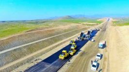 Azerbaijan reveals ongoing construction of Shukurbeyli-Jabrayil-Hadrut highway (PHOTO) - Gallery Thumbnail
