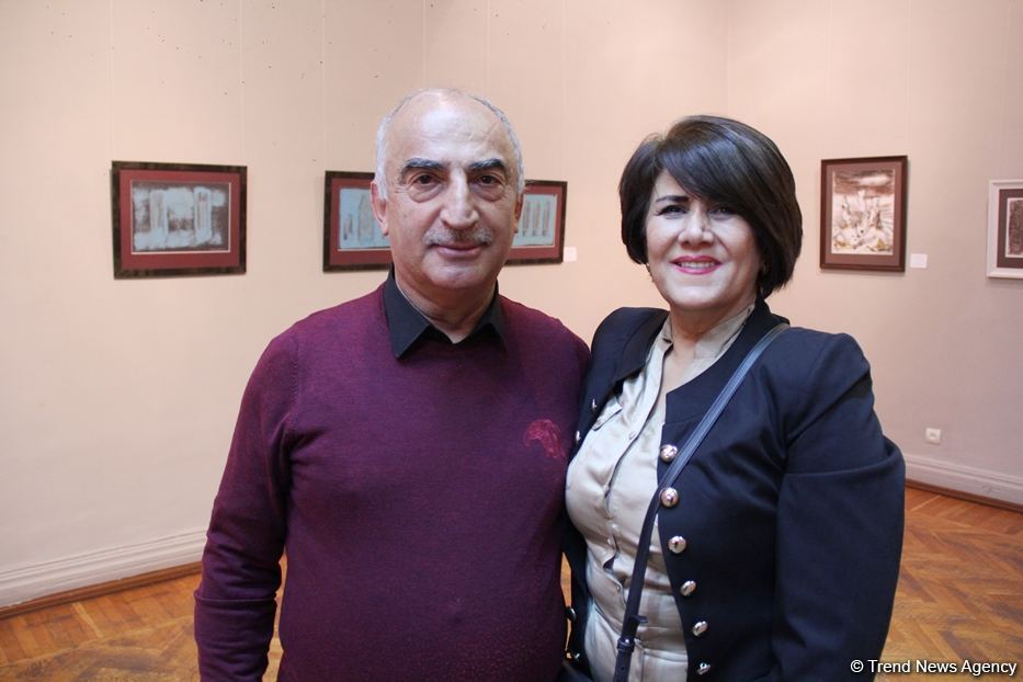 Джан Лачин! Открылась выставка ветерана Карабахской войны Юсифа Мирзы:  "Времена года", "Ностальгия" и "Силуэты войны" (ФОТО) - Gallery Image