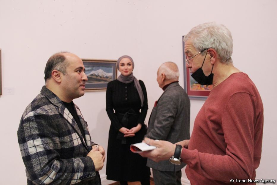 Джан Лачин! Открылась выставка ветерана Карабахской войны Юсифа Мирзы:  "Времена года", "Ностальгия" и "Силуэты войны" (ФОТО)