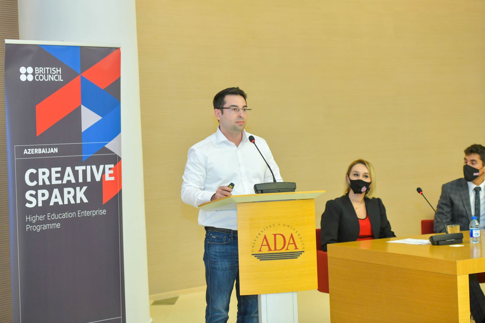 British Council and the ADA University are bringing together entrepreneurs and students for a #mycreativespark forum (PHOTO)