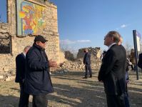 US, UK’s ambassadors visit Azerbaijan’s Aghdam district (PHOTO)